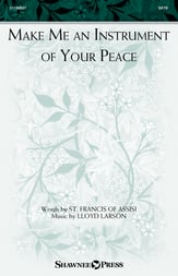 Make Me an Instrument of Your Peace SATB choral sheet music cover